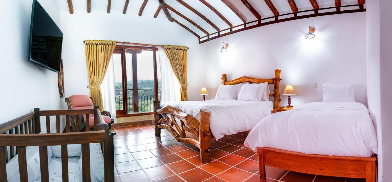 Hotel Campestre Cordillera De Los Andes Villa de Leyva Luaran gambar